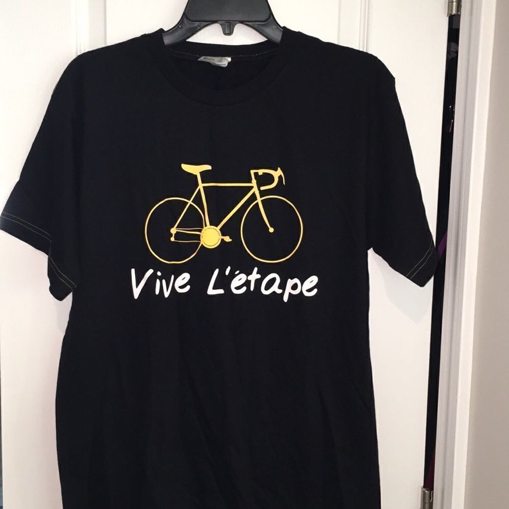 L’ETAPE Snowy Mountains Australia Tour de France black racing cycling bike shirt